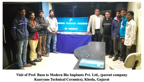 Visit to Modern Bioceramics