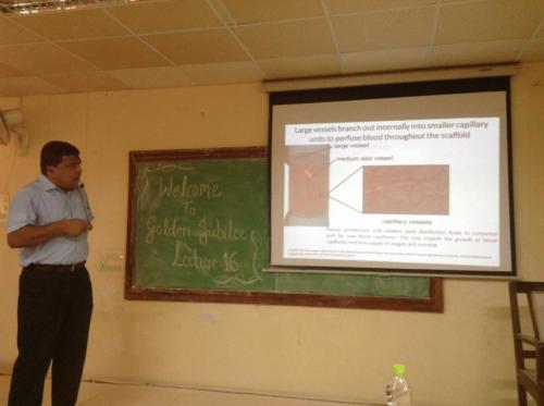 Golden Jubilee lecture at NIT Warangal