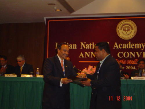 INAE Young Engineer Award 2004
