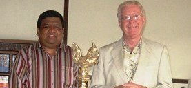 With Prof. Larry Hench