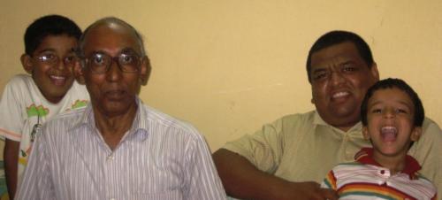 With Prof. R N Ray