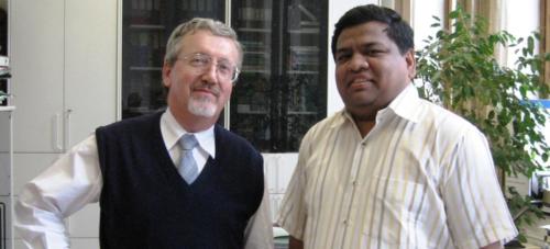 With Prof. Van der Biest